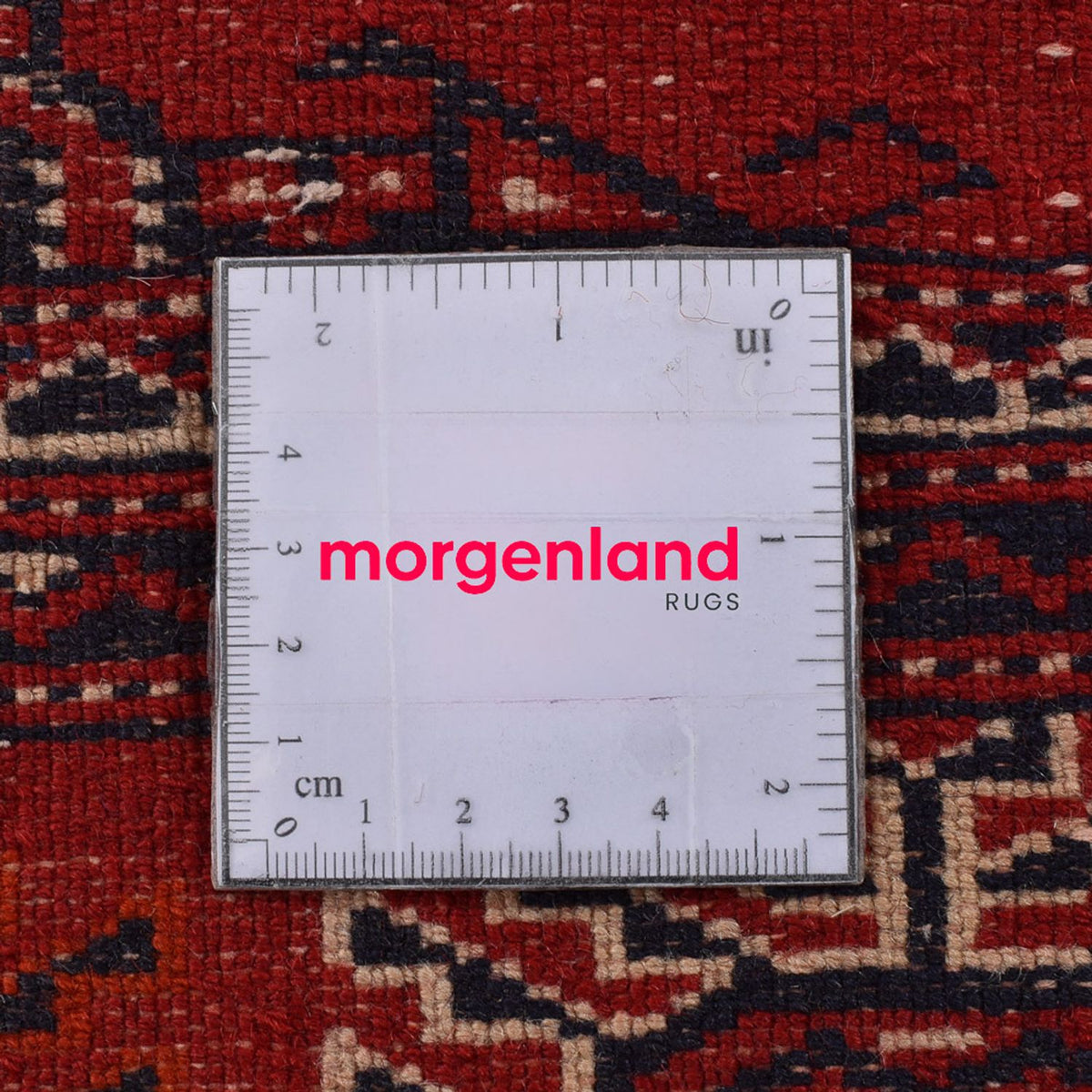 Tappeto corsia Tappeto Turkaman - 353 x 89 cm - rosso