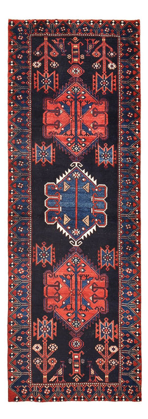 Tappeto corsia Tappeto Persero - Nomade - 285 x 102 cm - blu scuro