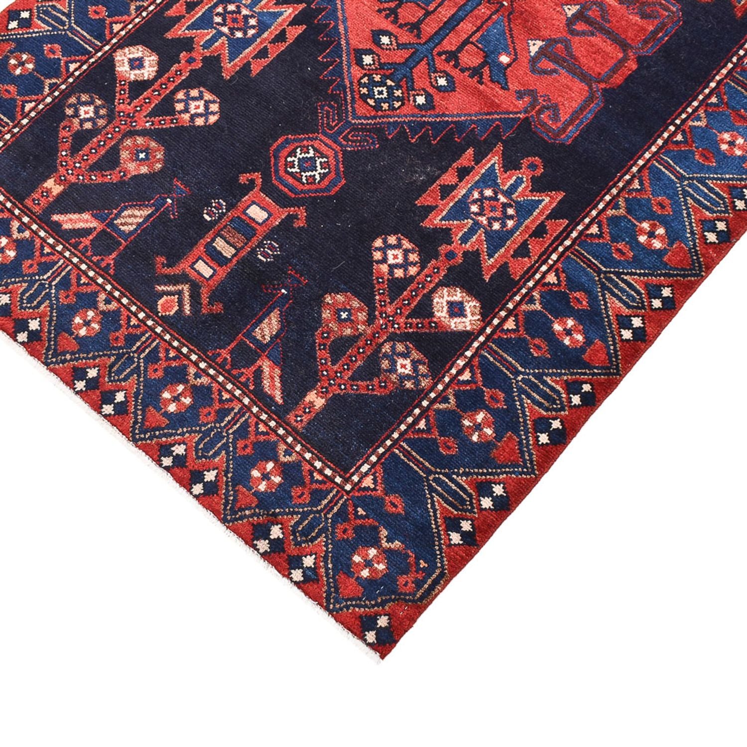 Tappeto corsia Tappeto Persero - Nomade - 285 x 102 cm - blu scuro