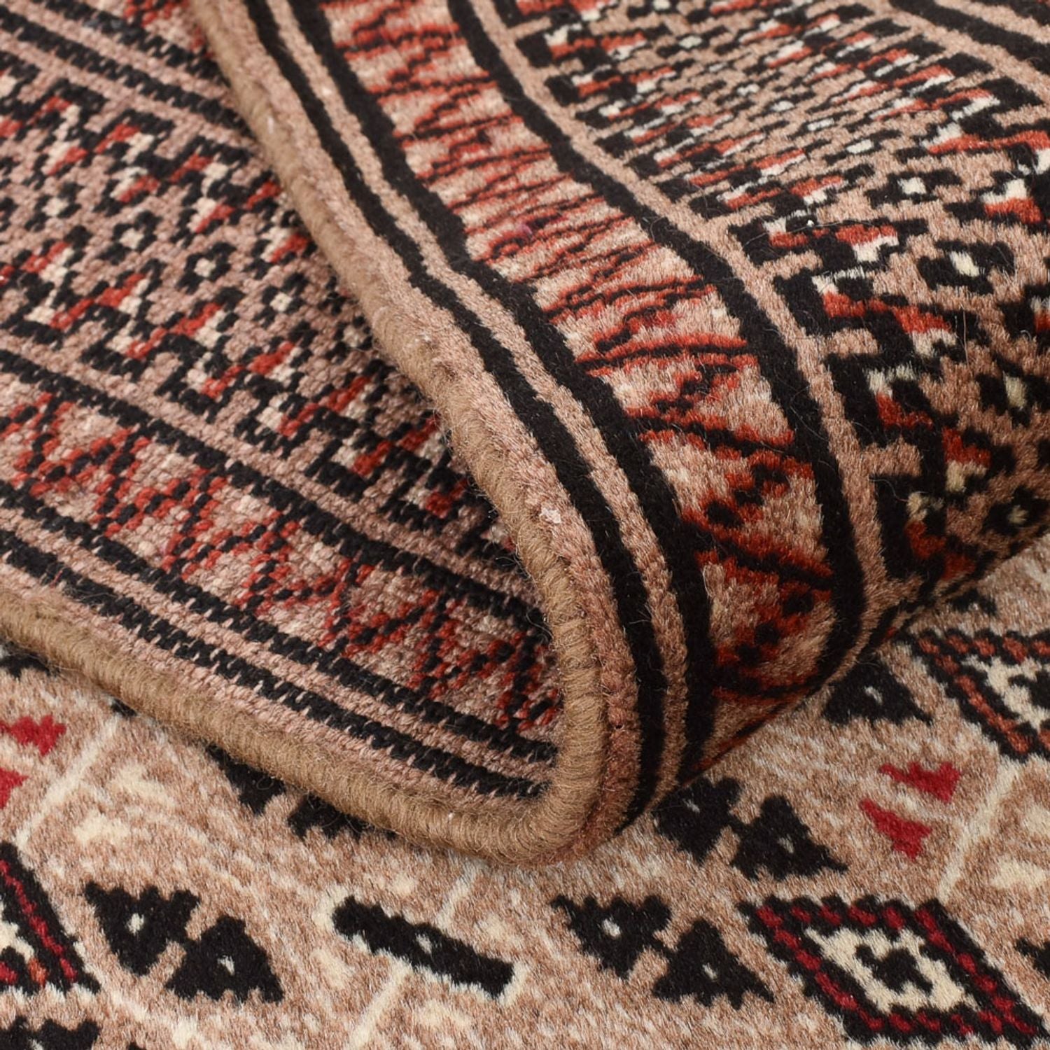 Tappeto corsia Tappeto Turkaman - 191 x 75 cm - sabbia