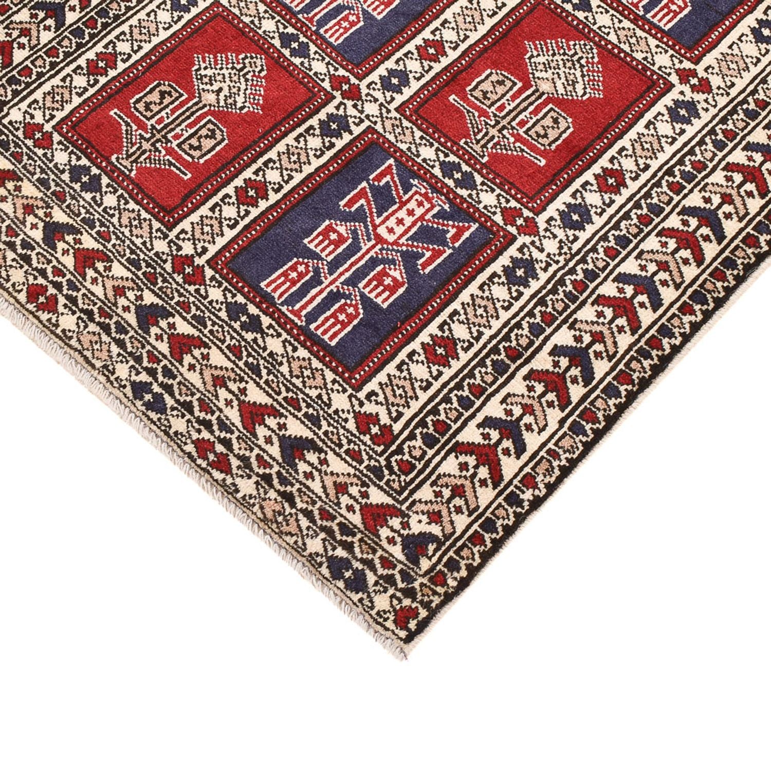 Tappeto corsia Tappeto Turkaman - 190 x 78 cm - multicolore