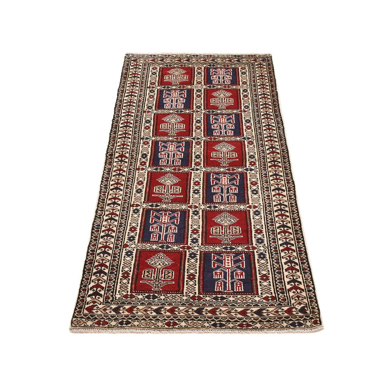 Tappeto corsia Tappeto Turkaman - 190 x 78 cm - multicolore