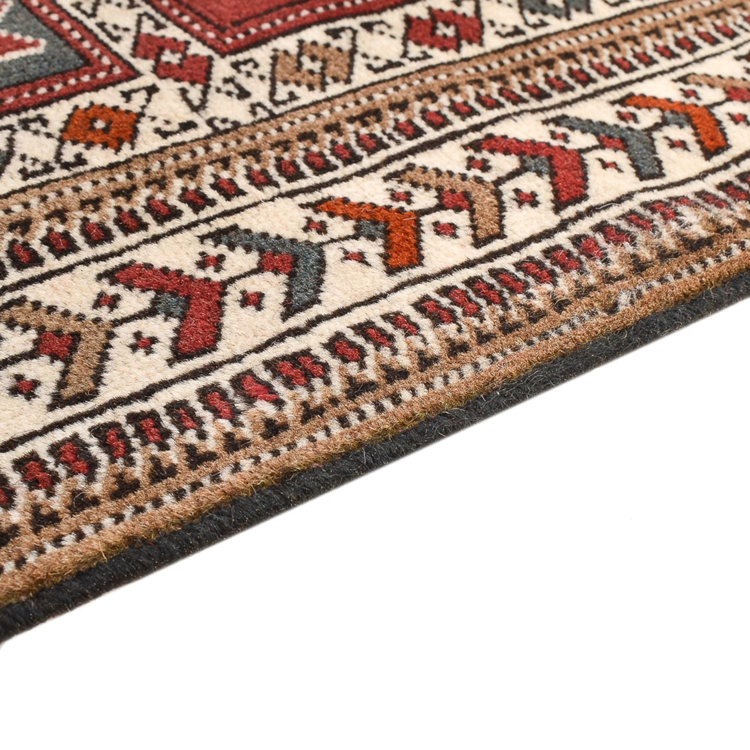 Tappeto corsia Tappeto Turkaman - 186 x 76 cm - multicolore