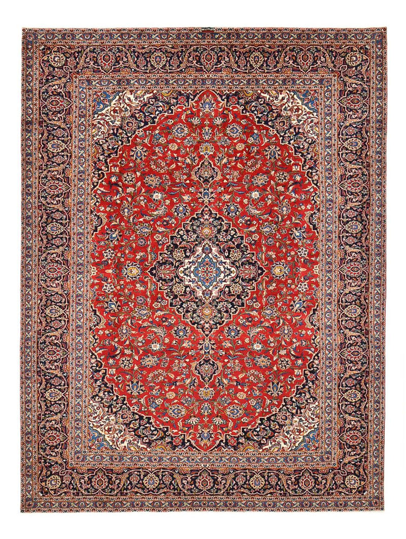 Tappeto Persero - Keshan - 383 x 273 cm - rosso