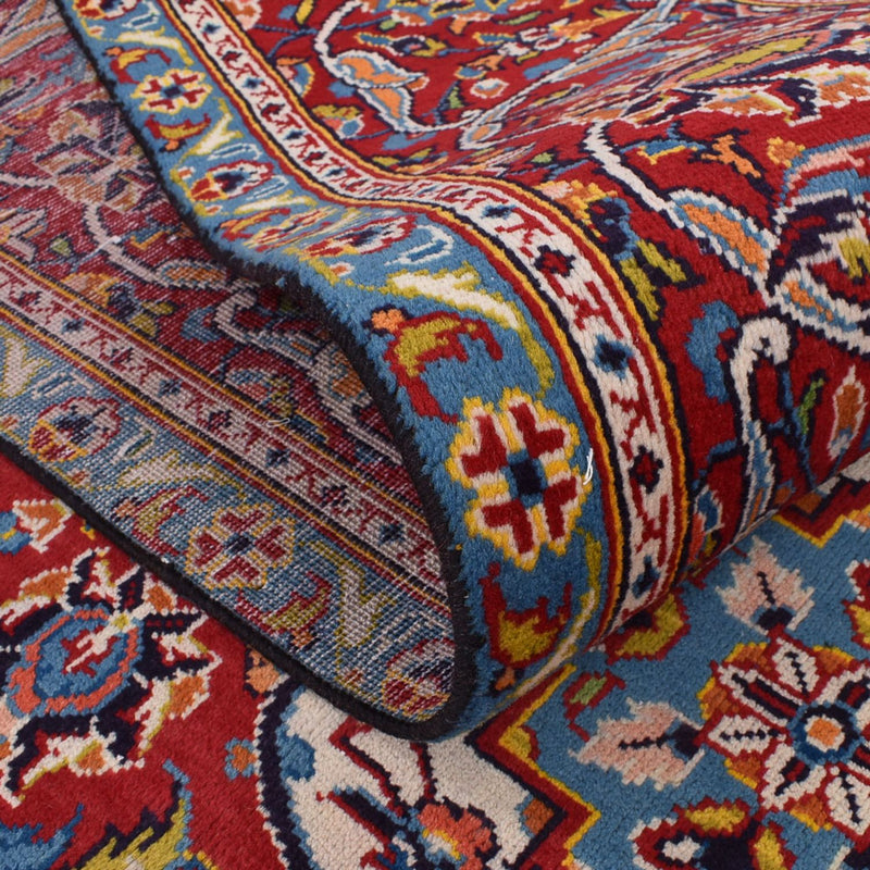 Tappeto Persero - Keshan - 345 x 232 cm - rosso scuro