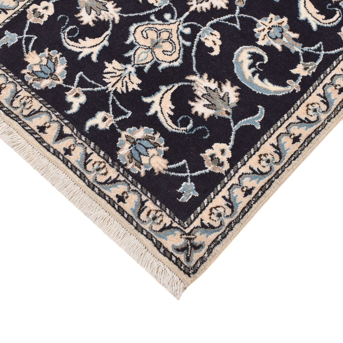 Tappeto Persero - Nain - 137 x 71 cm - blu scuro
