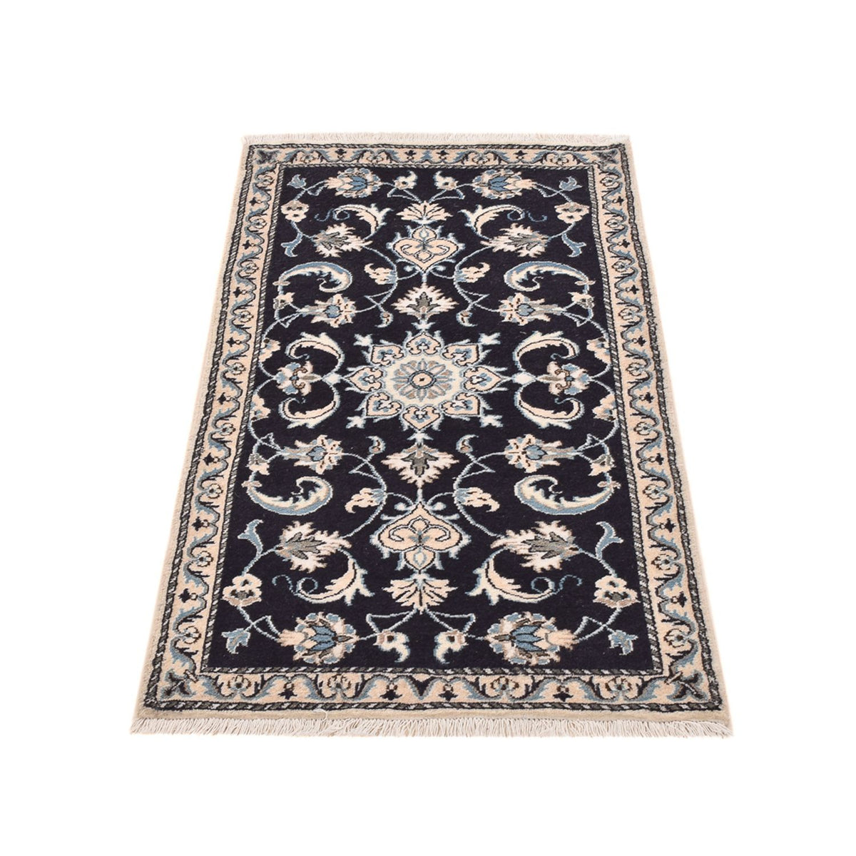 Tappeto Persero - Nain - 137 x 71 cm - blu scuro