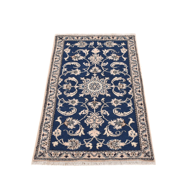 Tappeto Persero - Nain - 138 x 67 cm - blu scuro
