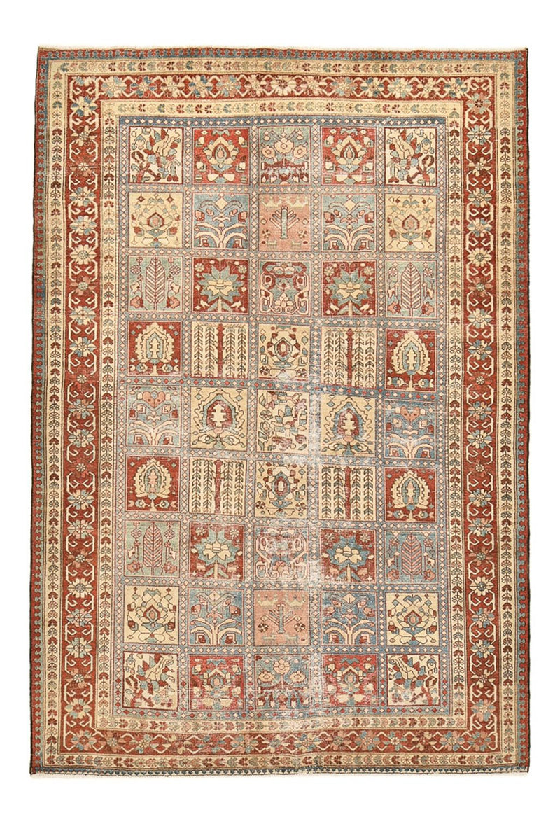 Tappeto vintage - 292 x 197 cm - beige scuro