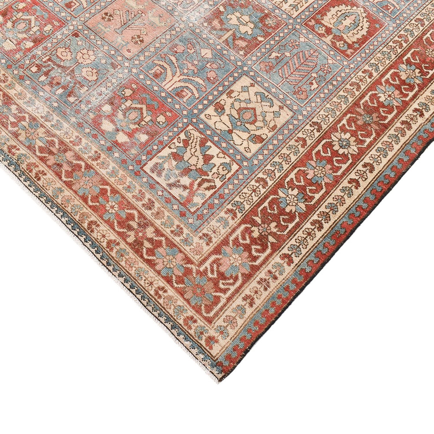 Tappeto vintage - 292 x 197 cm - beige scuro