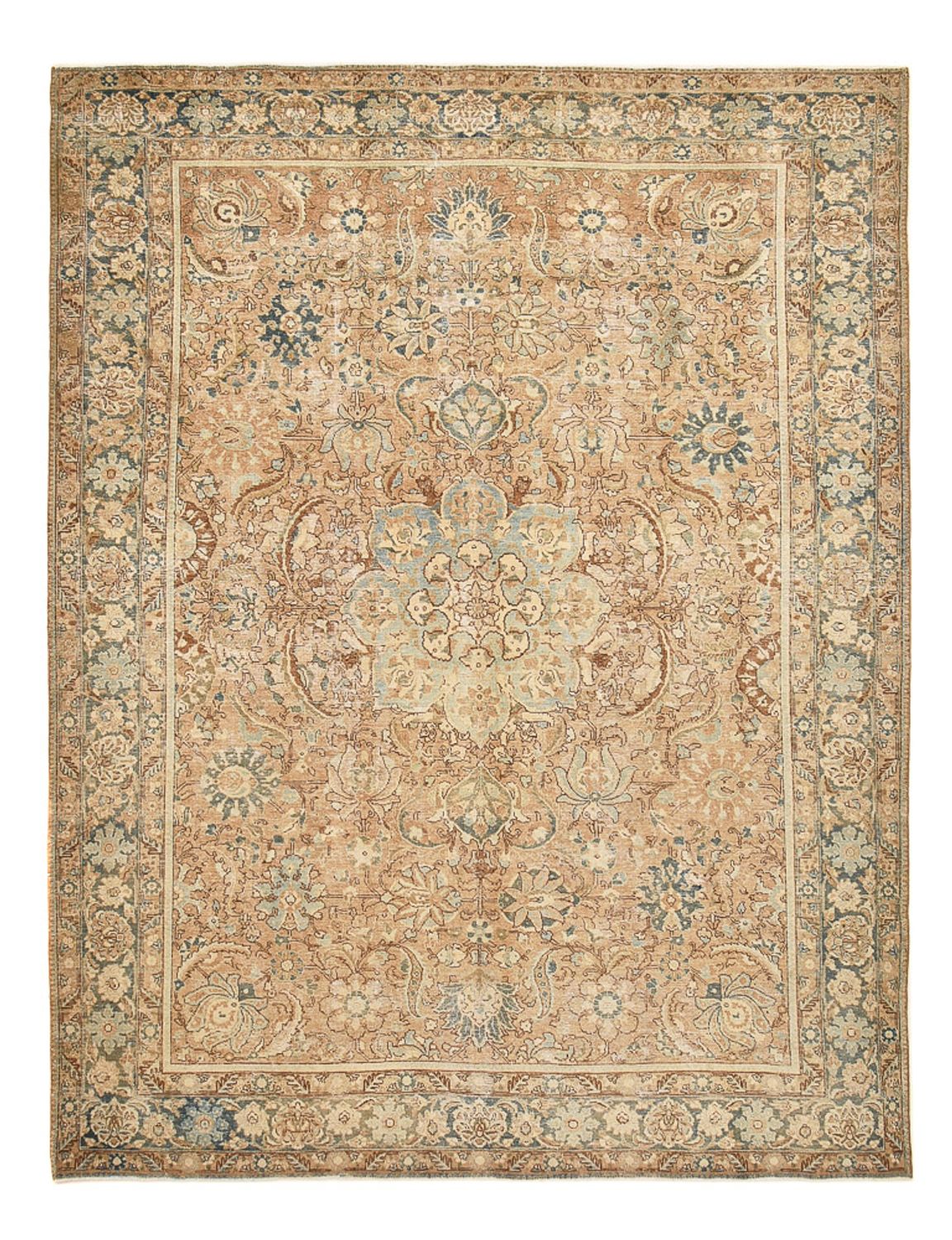 Tappeto vintage - 367 x 282 cm - sabbia