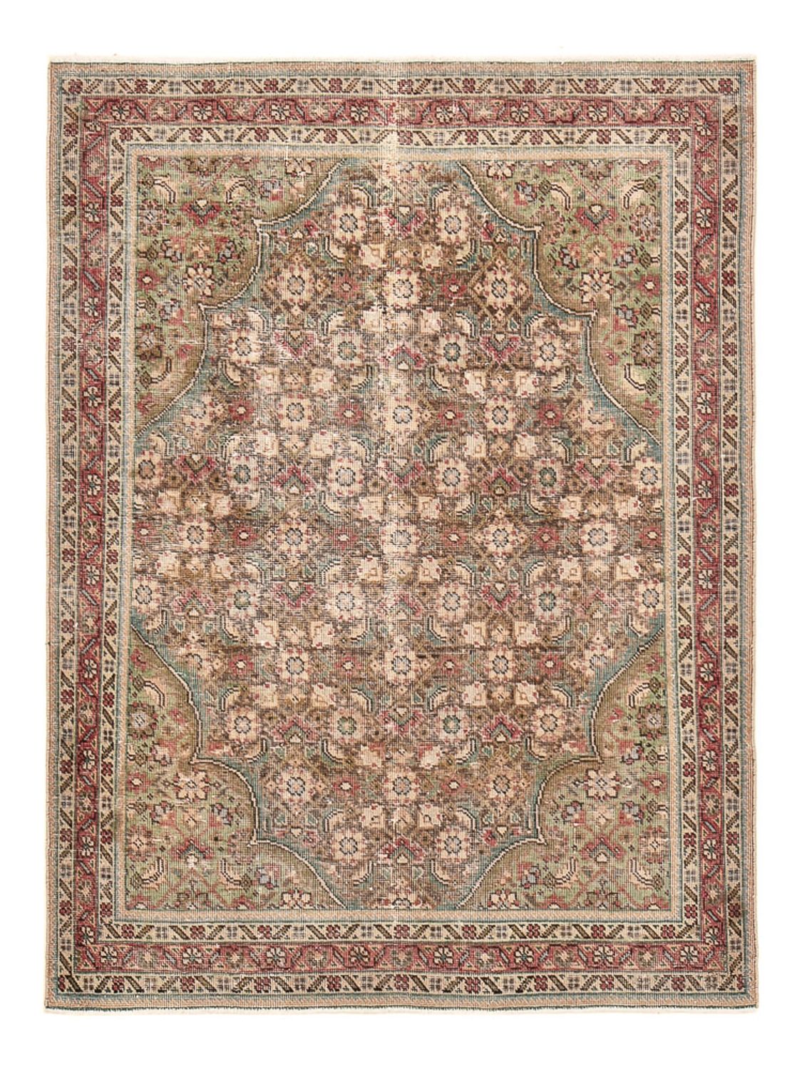 Tappeto vintage - 182 x 136 cm - beige