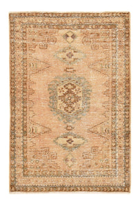 Tappeto vintage - 158 x 107 cm - beige scuro