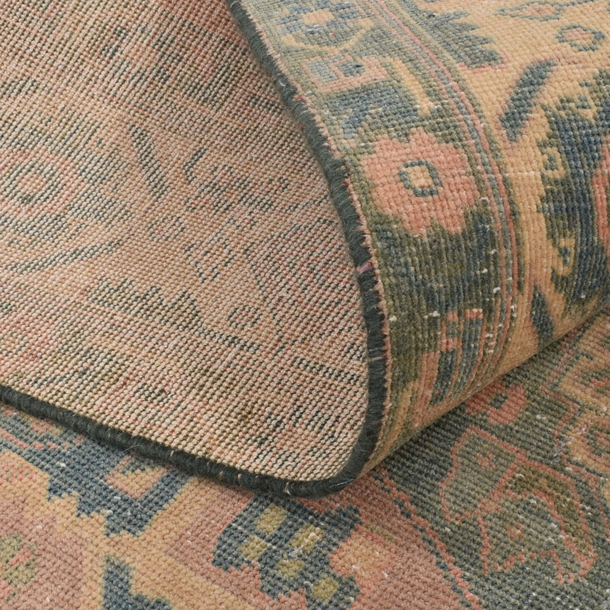 Tappeto vintage - 233 x 163 cm - rosso chiaro