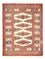 Tappeto Turkaman - 120 x 92 cm - rosso chiaro