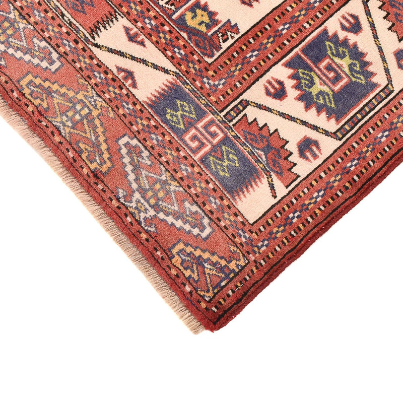 Tappeto Turkaman - 120 x 92 cm - rosso chiaro