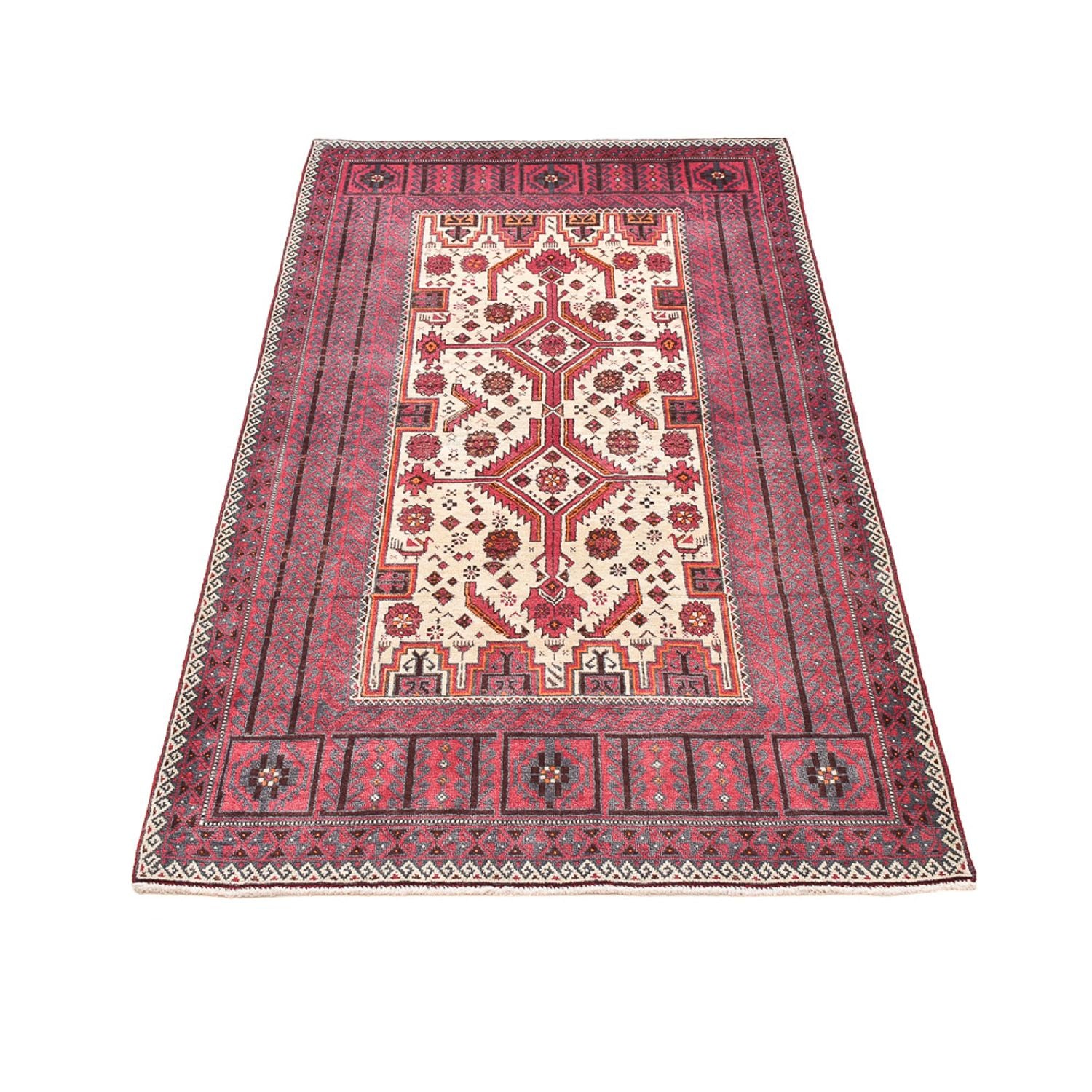 Tappeto corsia Tappeto Belutsch - 198 x 102 cm - viola