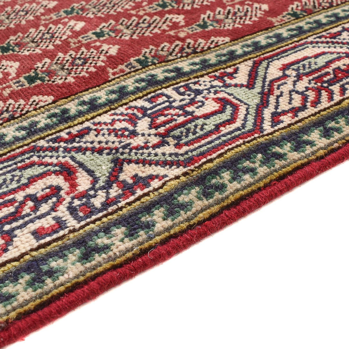Tappeto corsia Tappeto Persero - Tabriz - 340 x 83 cm - rosso