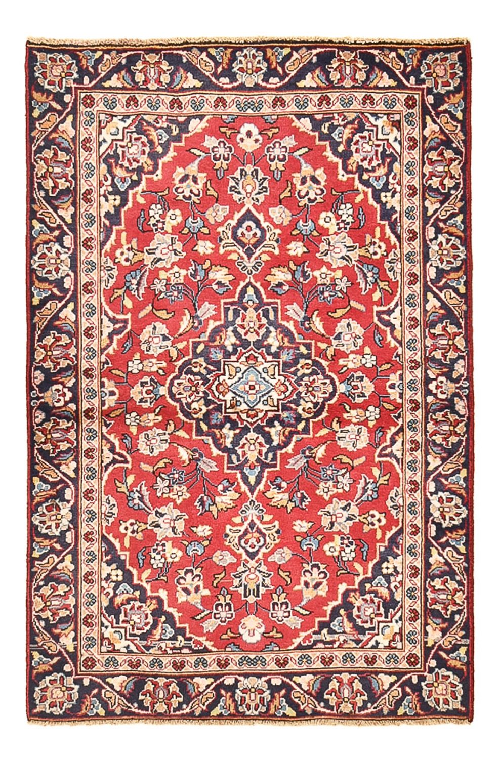Tappeto Persero - Keshan - 138 x 90 cm - rosso