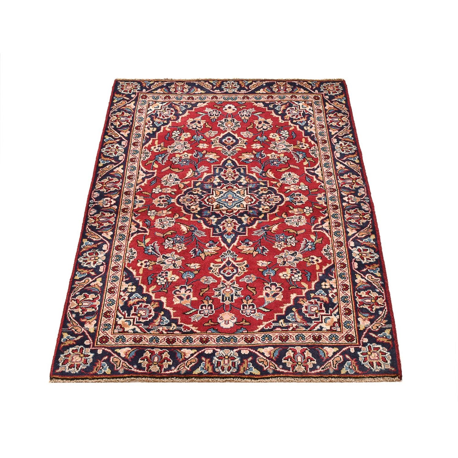 Tappeto Persero - Keshan - 138 x 90 cm - rosso