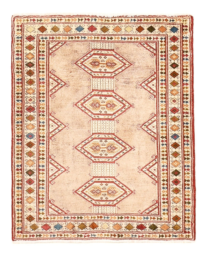 Tappeto Turkaman - 78 x 64 cm - rosa