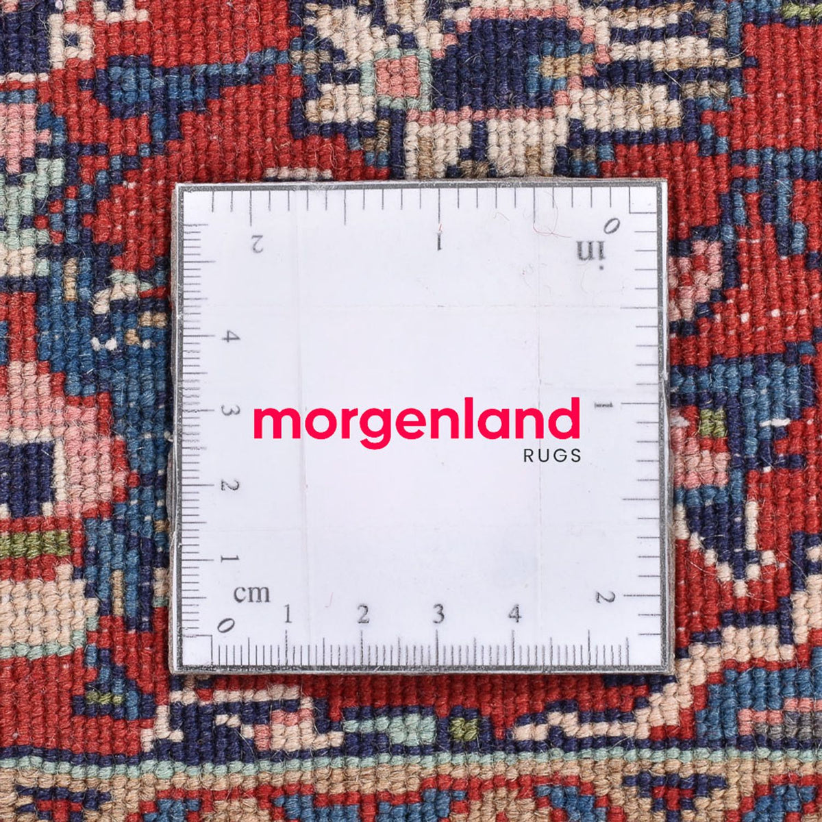 Tappeto Persero - Nomade quadrato  - 67 x 67 cm - rosso