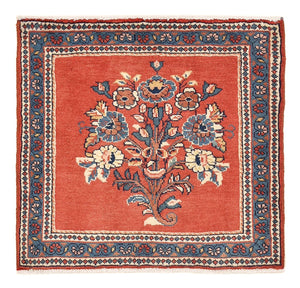 Tappeto Persero - Nomade - 54 x 54 cm - rosso