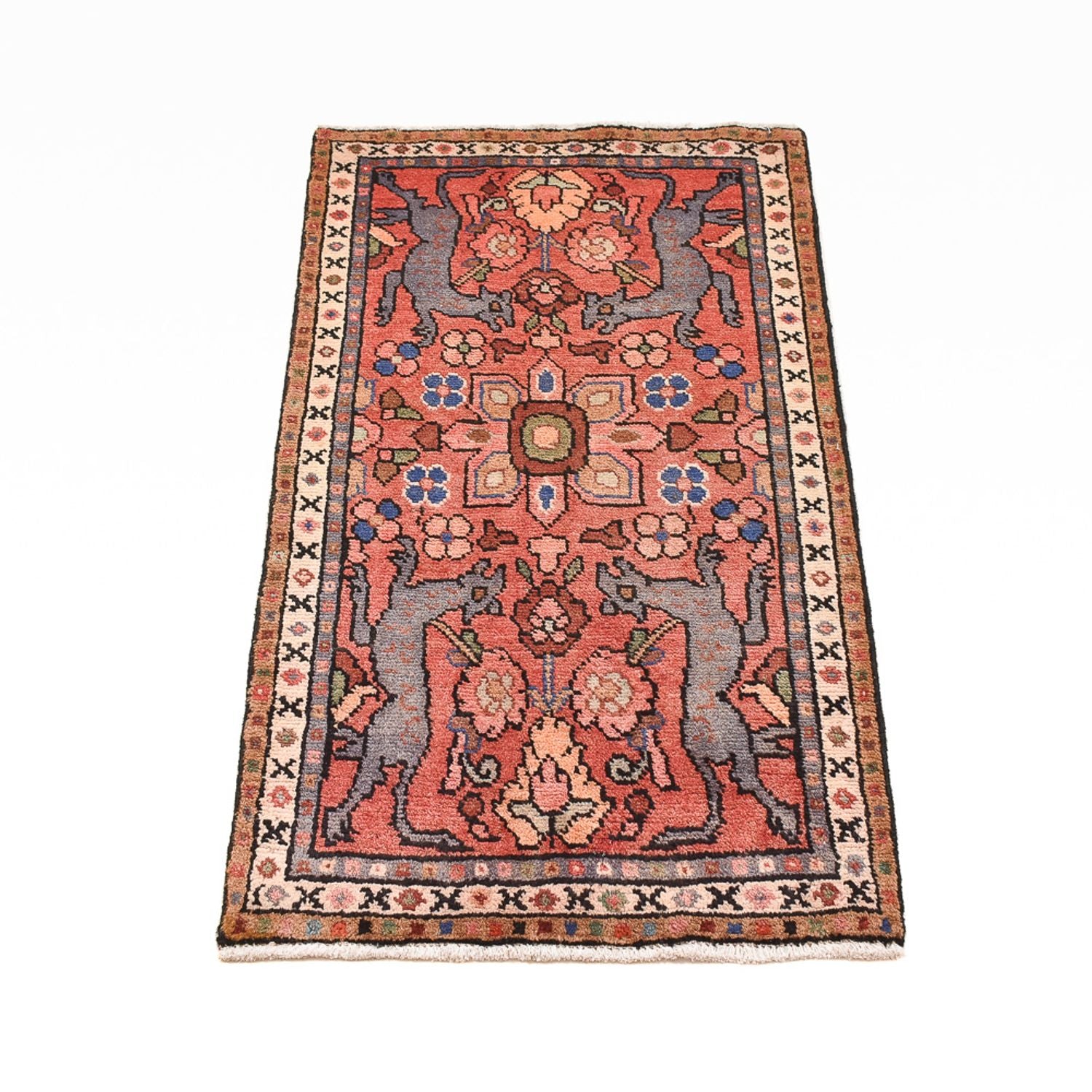 Tappeto Persero - Nomade - 105 x 62 cm - rosso chiaro