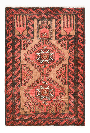 Tappeto Persero - Nomade - 70 x 49 cm - rosso