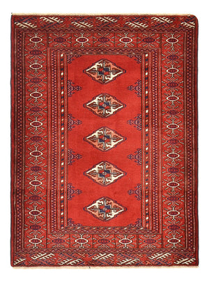 Tappeto Turkaman - 115 x 87 cm - rosso