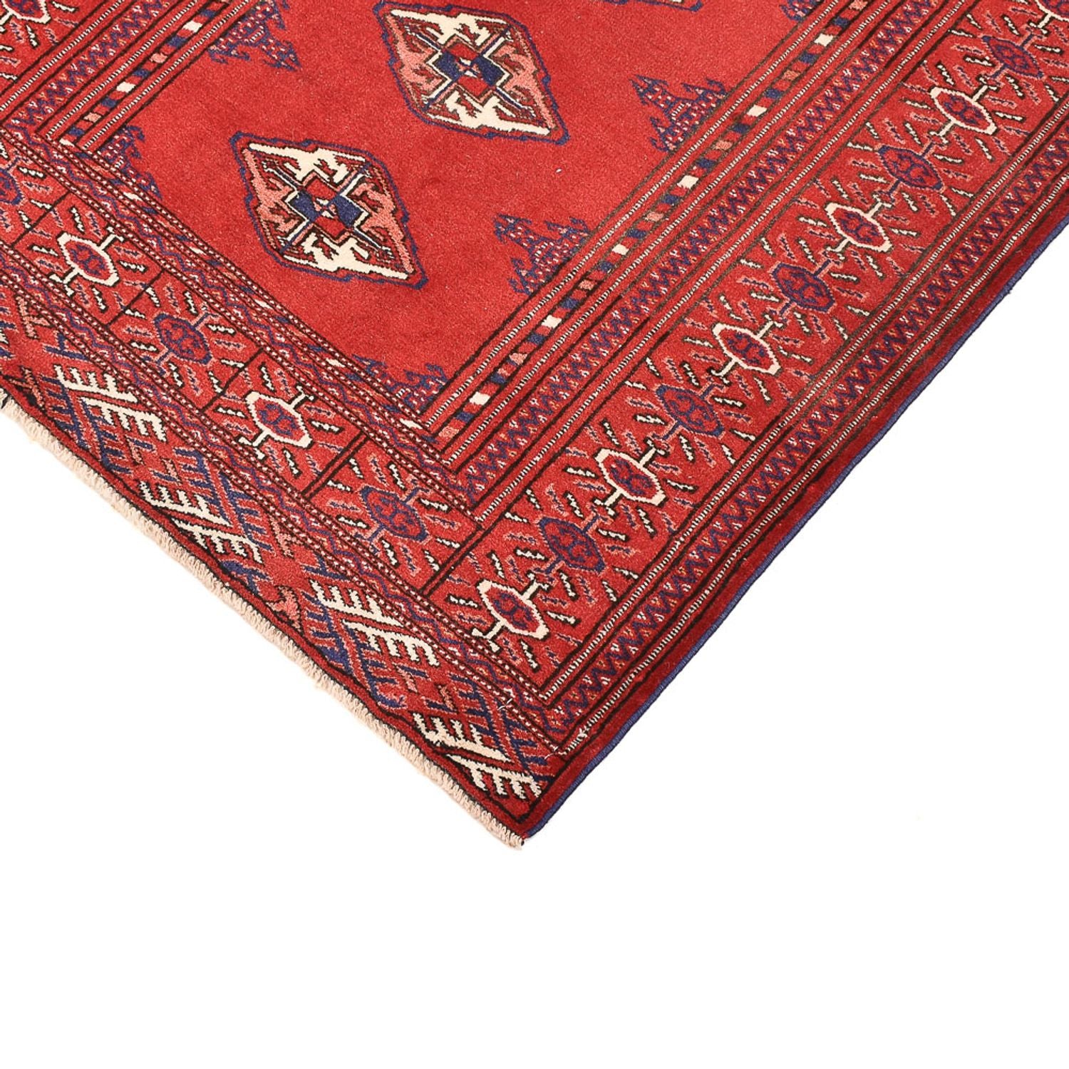 Tappeto Turkaman - 115 x 87 cm - rosso