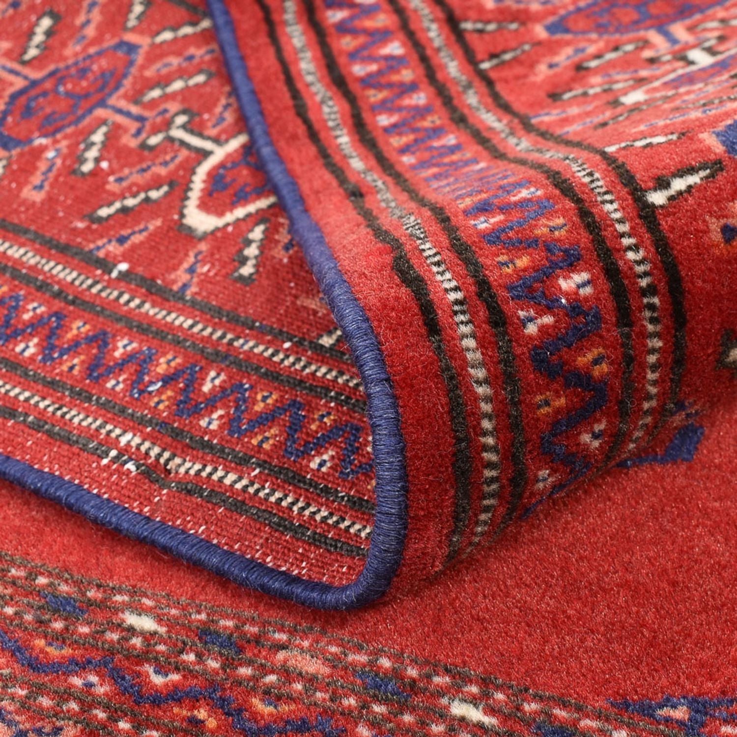Tappeto Turkaman - 115 x 87 cm - rosso