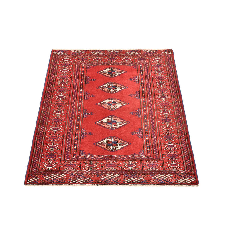 Tappeto Turkaman - 115 x 87 cm - rosso