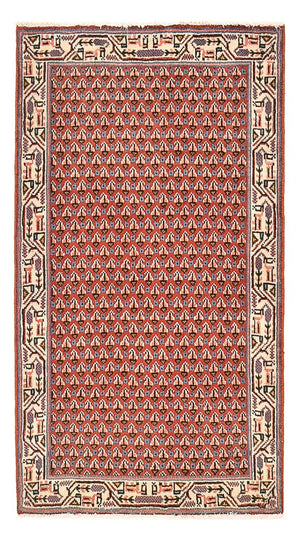 Tappeto Persero - Mir - 124 x 67 cm - ruggine