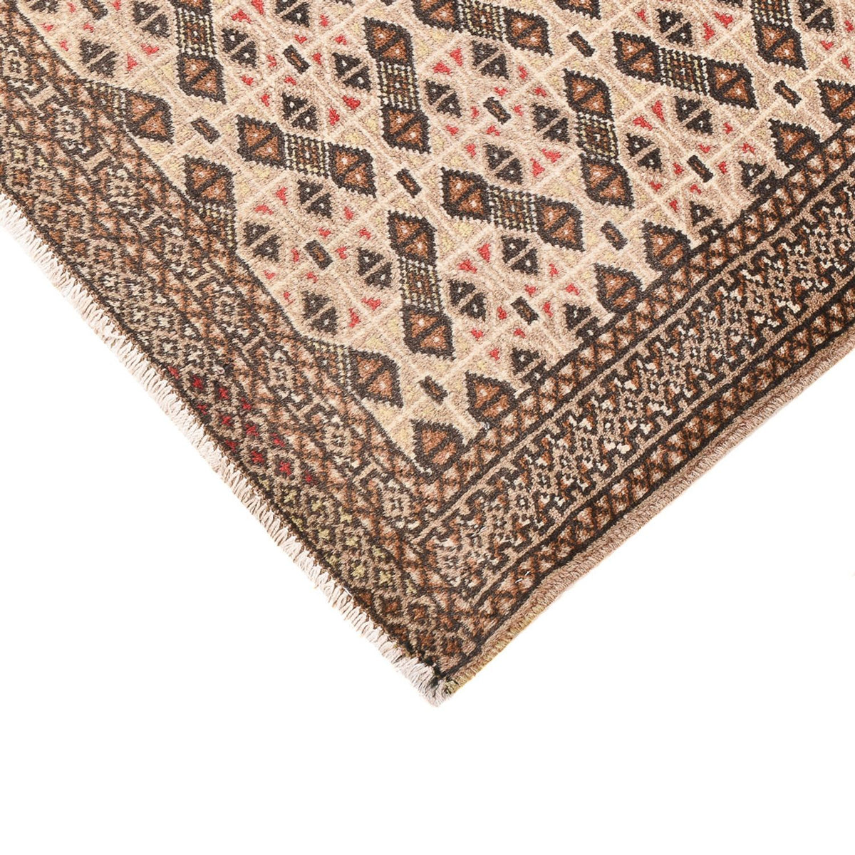 Tappeto Turkaman - 117 x 84 cm - sabbia