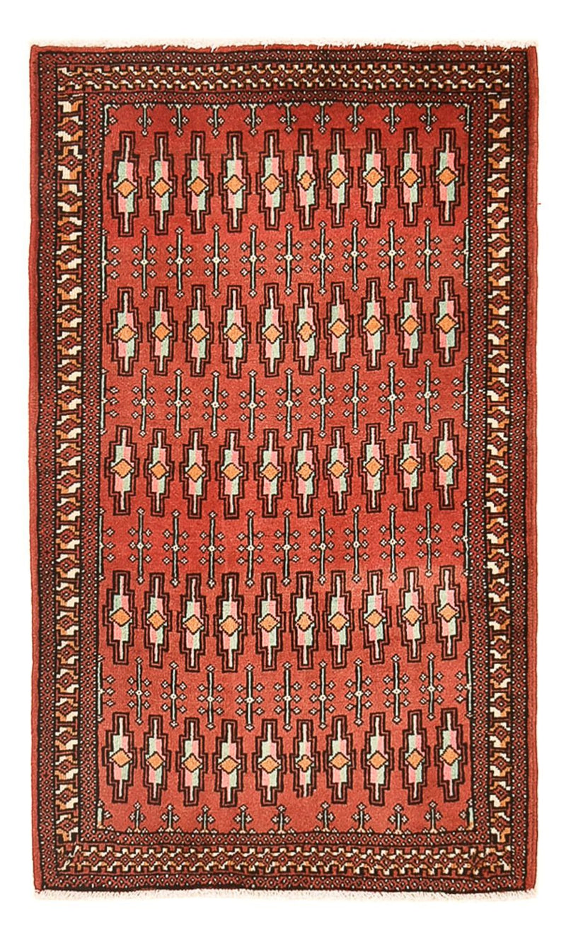 Tappeto Turkaman - 127 x 73 cm - rosso