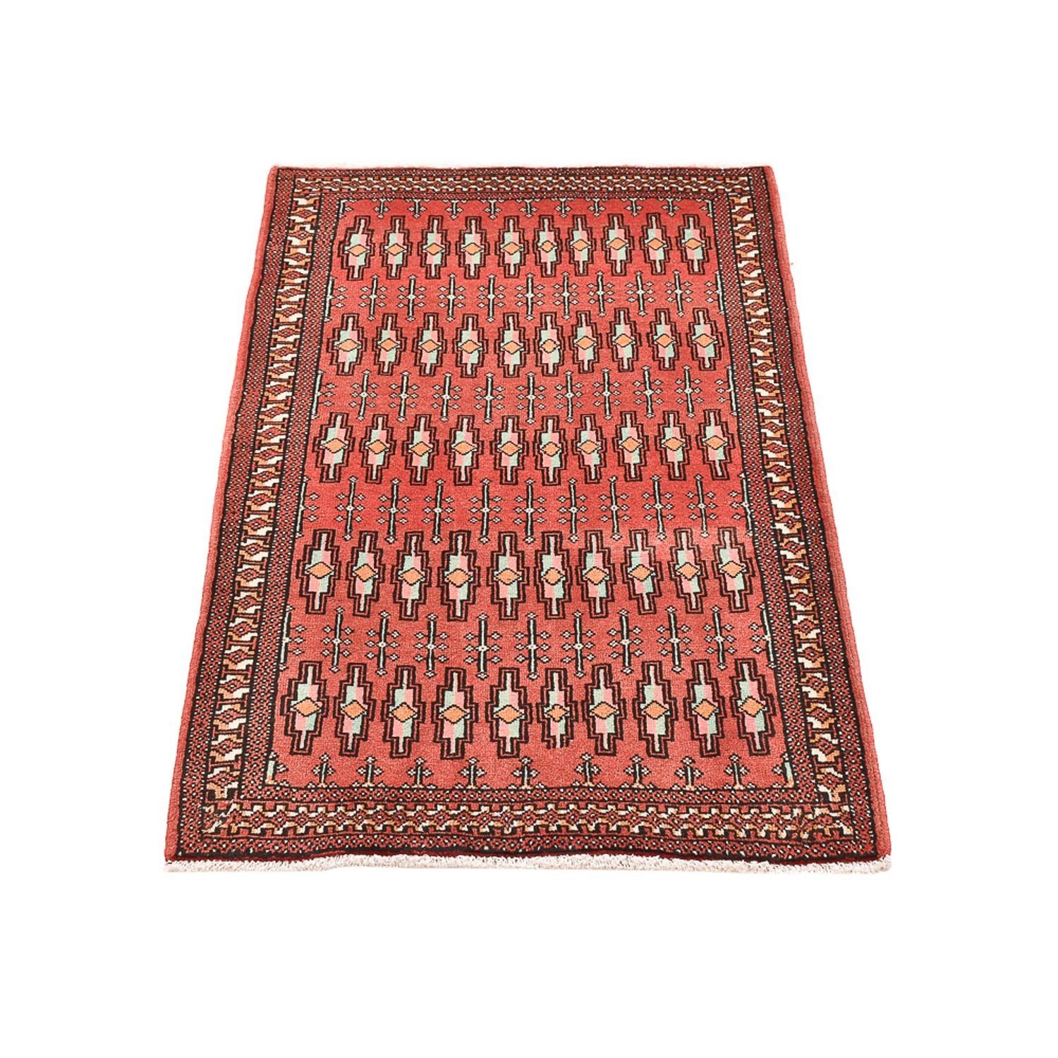 Tappeto Turkaman - 127 x 73 cm - rosso