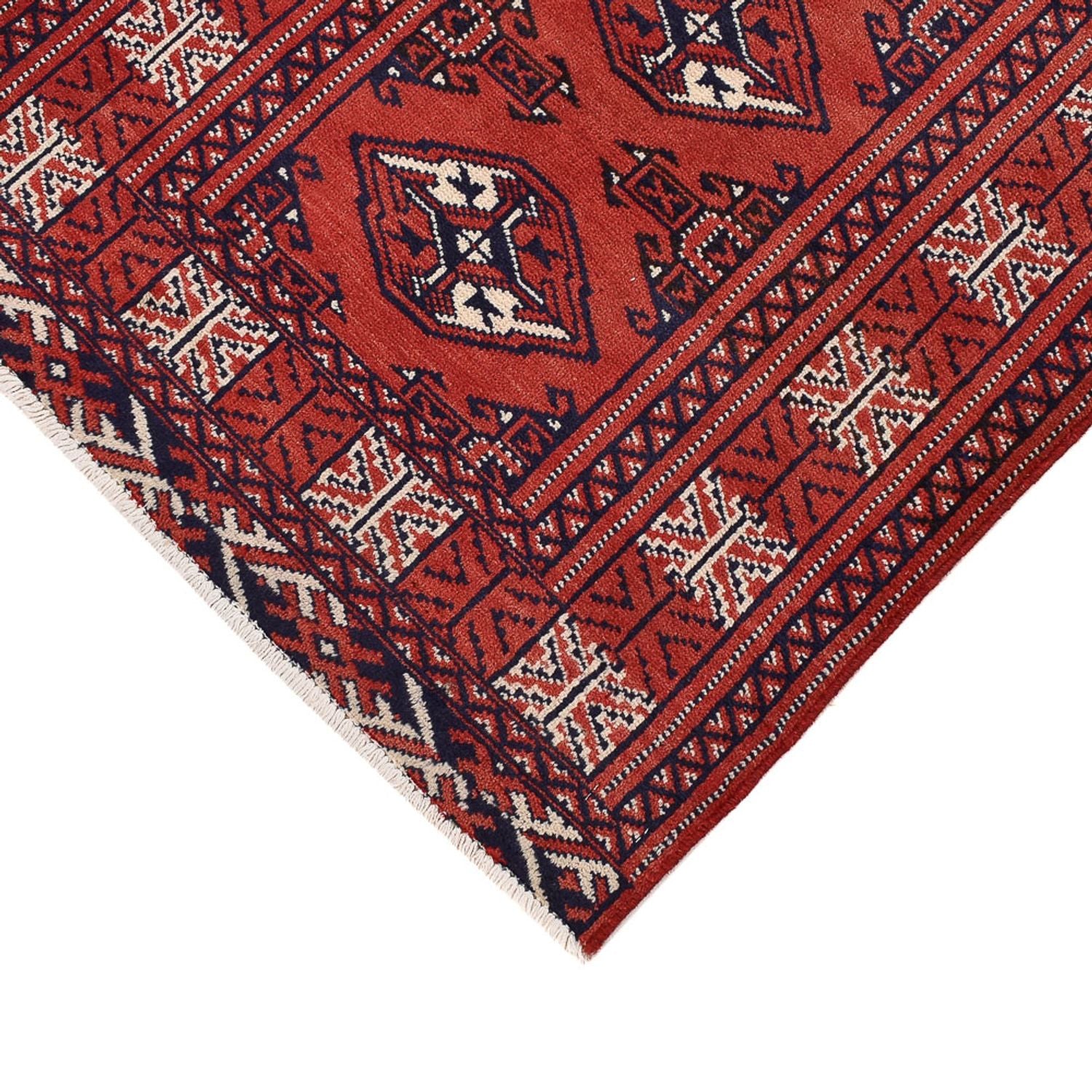 Tappeto corsia Tappeto Turkaman - 291 x 73 cm - rosso