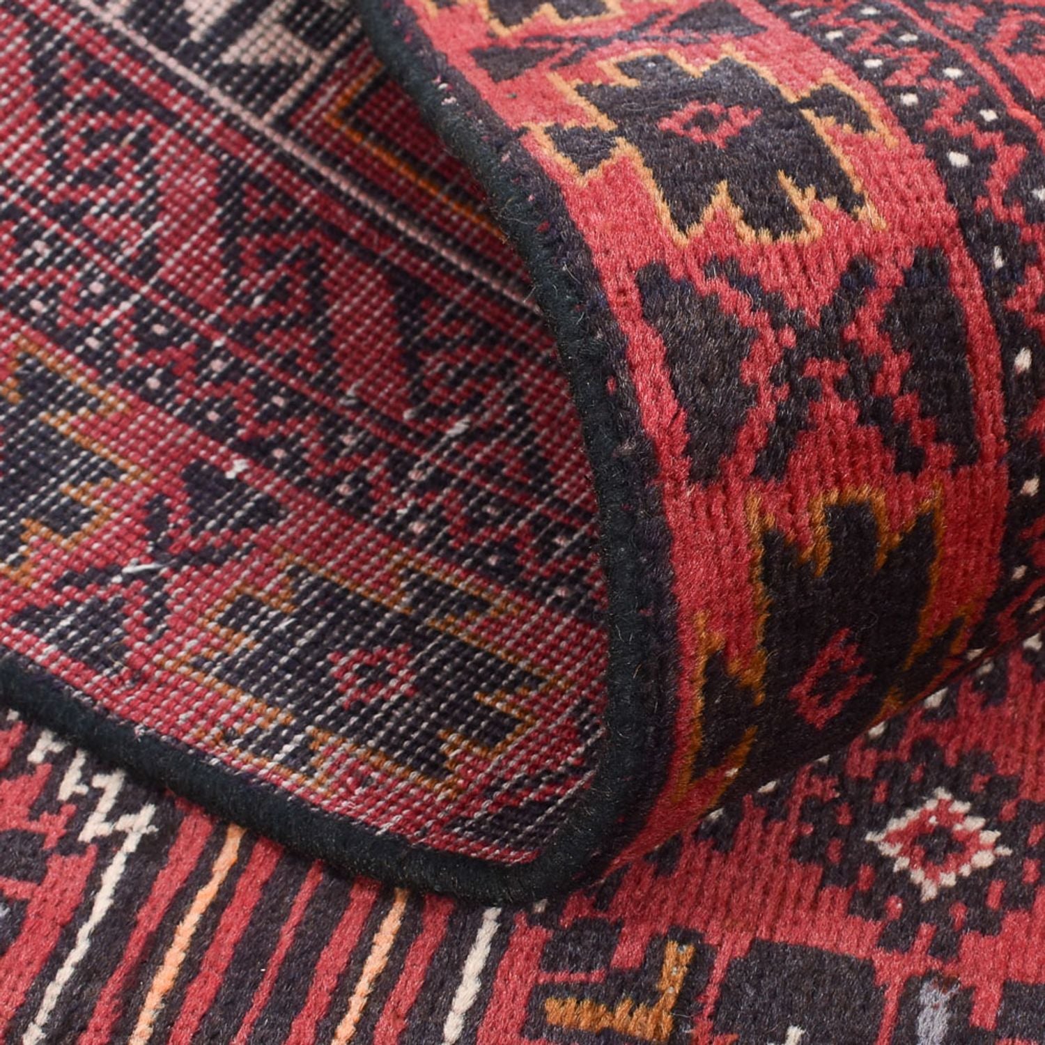Tappeto corsia Tappeto Belutsch - 378 x 85 cm - rosso
