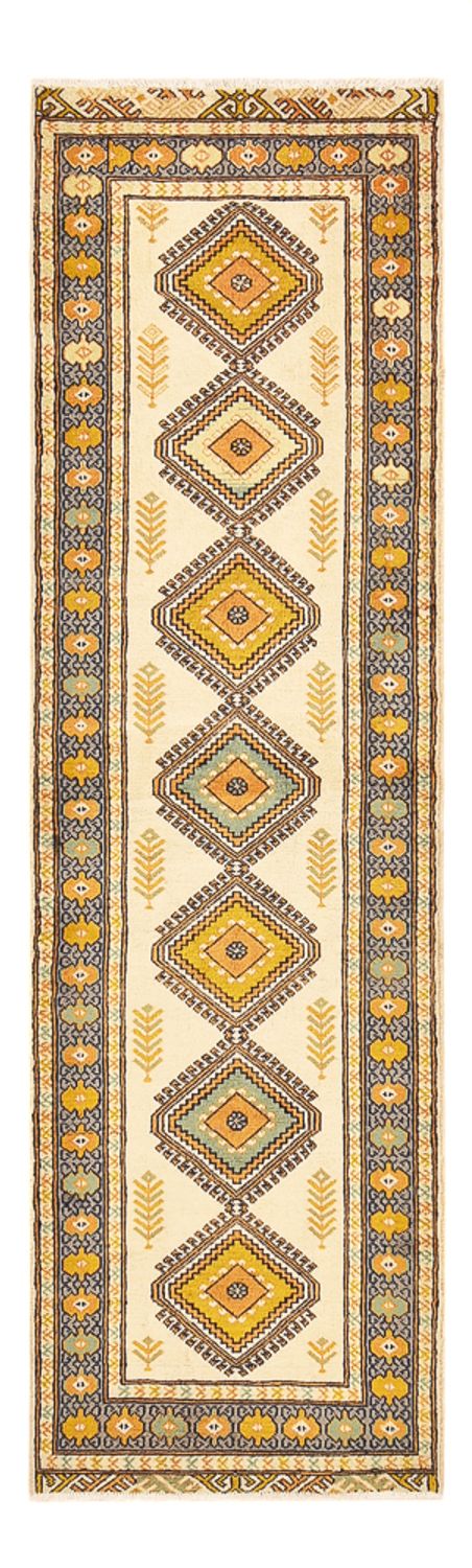 Tappeto corsia Tappeto Turkaman - 215 x 65 cm - verde chiaro