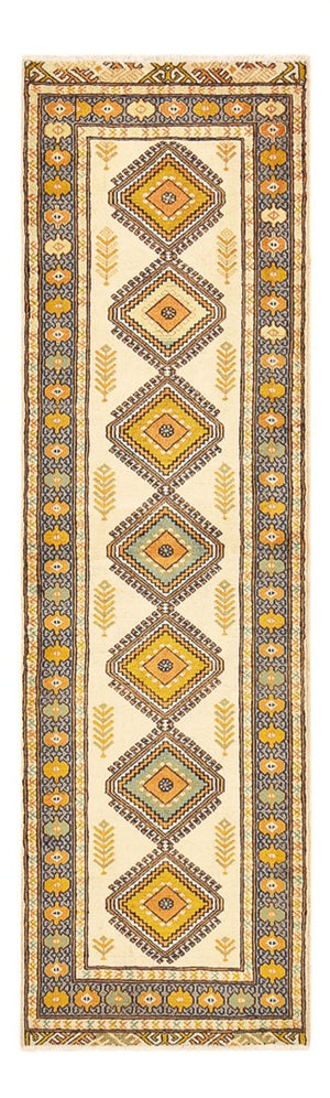 Tappeto corsia Tappeto Turkaman - 215 x 65 cm - verde chiaro