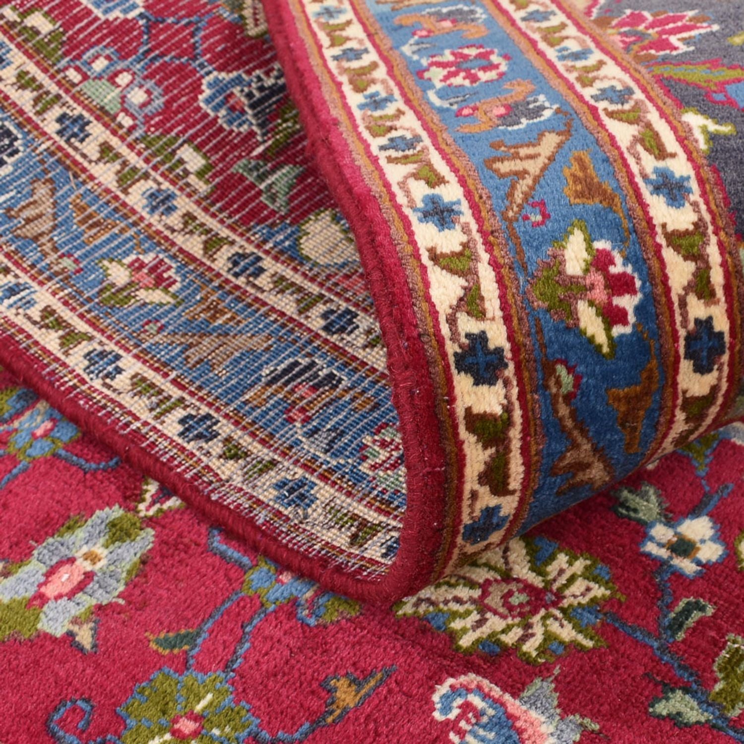 Tappeto corsia Tappeto Persero - Keshan - 188 x 103 cm - rosso