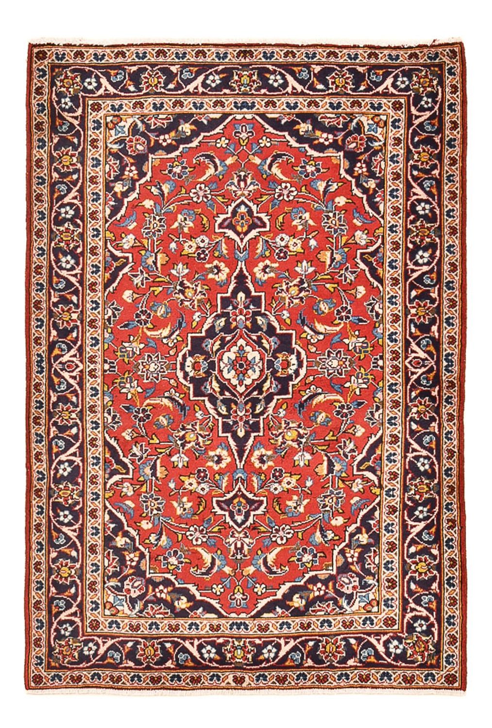 Tappeto Persero - Keshan - 149 x 98 cm - rosso