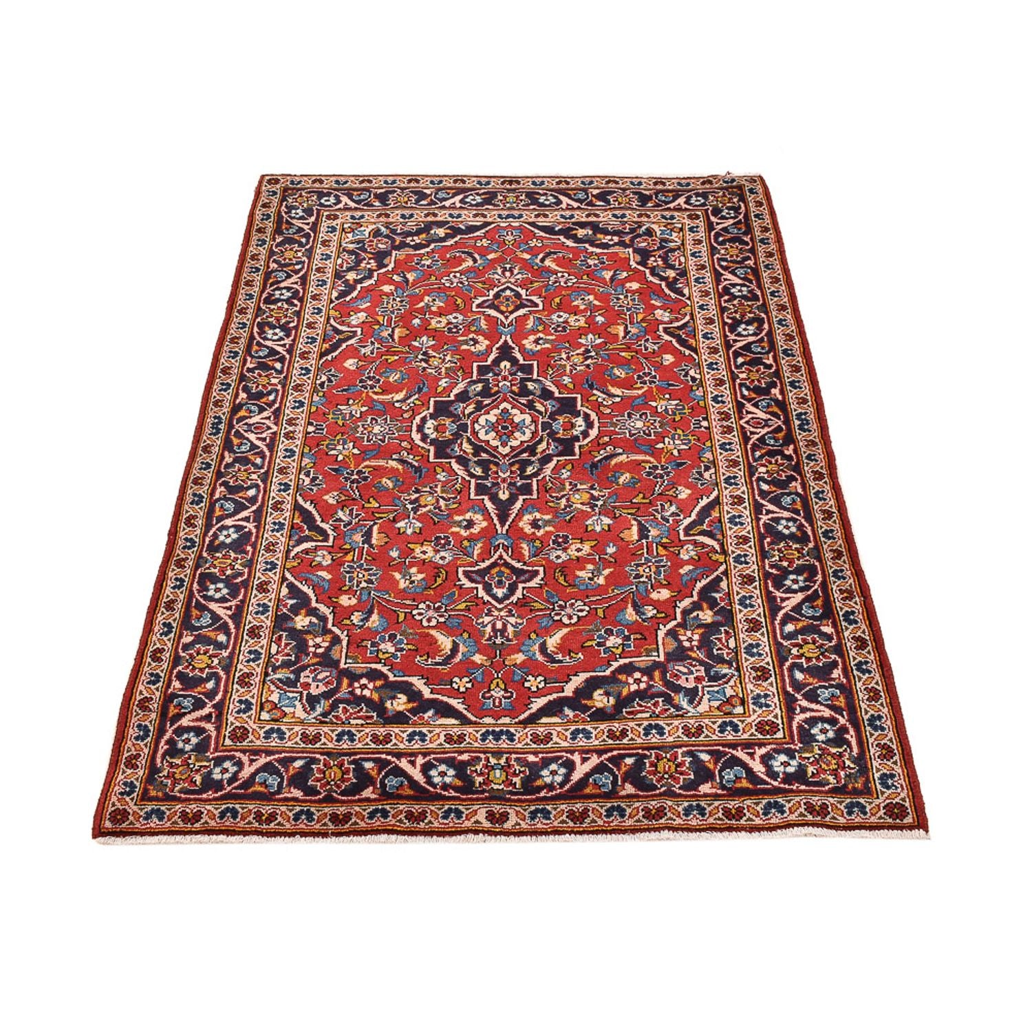 Tappeto Persero - Keshan - 149 x 98 cm - rosso