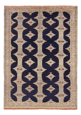 Tappeto Turkaman - 173 x 120 cm - blu scuro