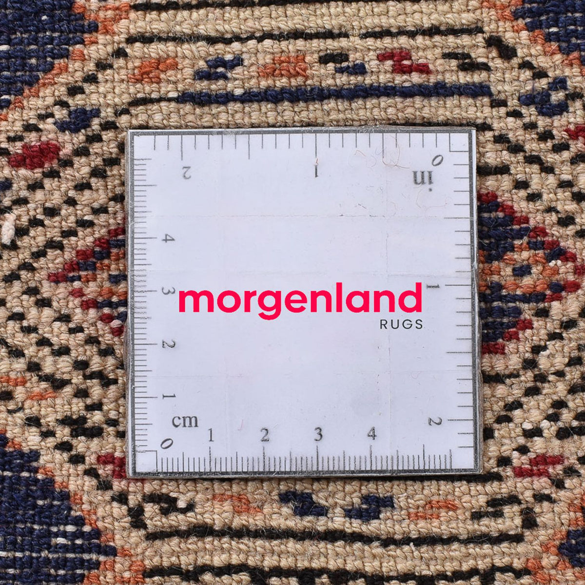 Tappeto Turkaman - 173 x 120 cm - blu scuro