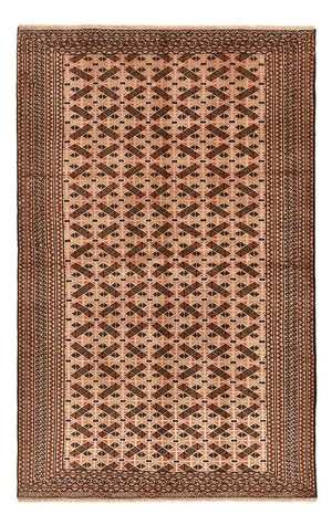 Tappeto Turkaman - 190 x 128 cm - rosso chiaro