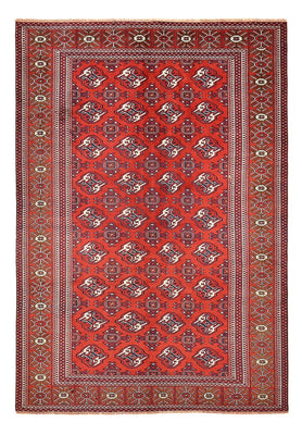 Tappeto Turkaman - 273 x 185 cm - rosso