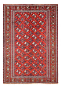 Tappeto Turkaman - 273 x 185 cm - rosso