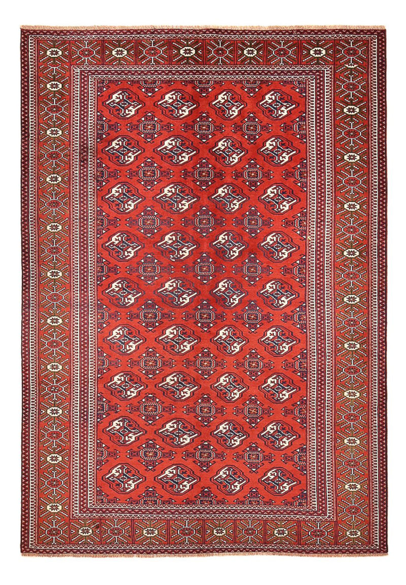 Tappeto Turkaman - 273 x 185 cm - rosso